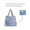 Wrapables Foldable Tote Nylon Reusable Grocery Bag (Set of 2), Sprig